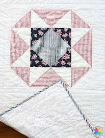 Lucky Star baby quilt pattern by Andy of A Bright Corner - a fat quarter quilt pattern from her book, Fresh Fat Quarter Quilts