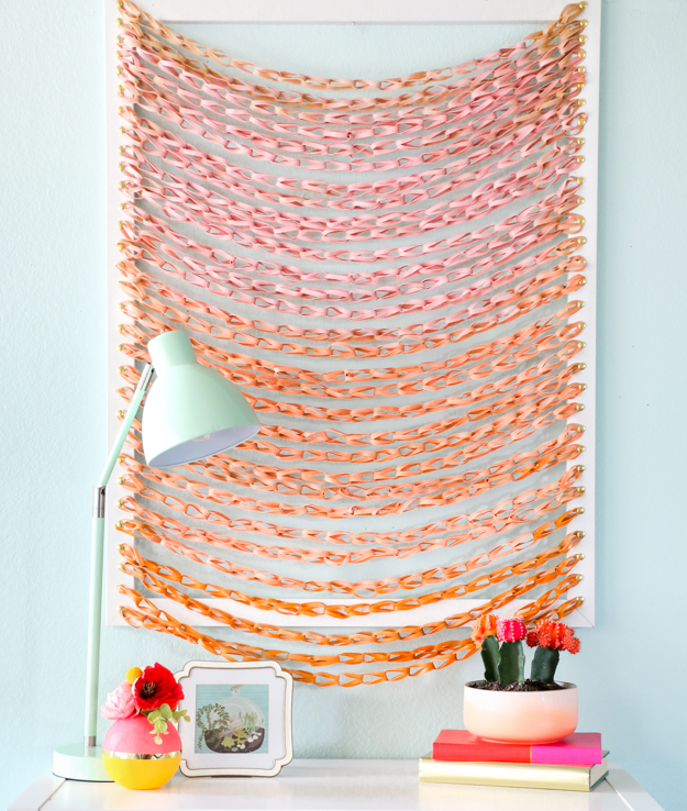 Woven Wall Art a kailo chic life: make it - faux woven wall art Woven Wall Art a kailo chic life: make it - faux woven wall art