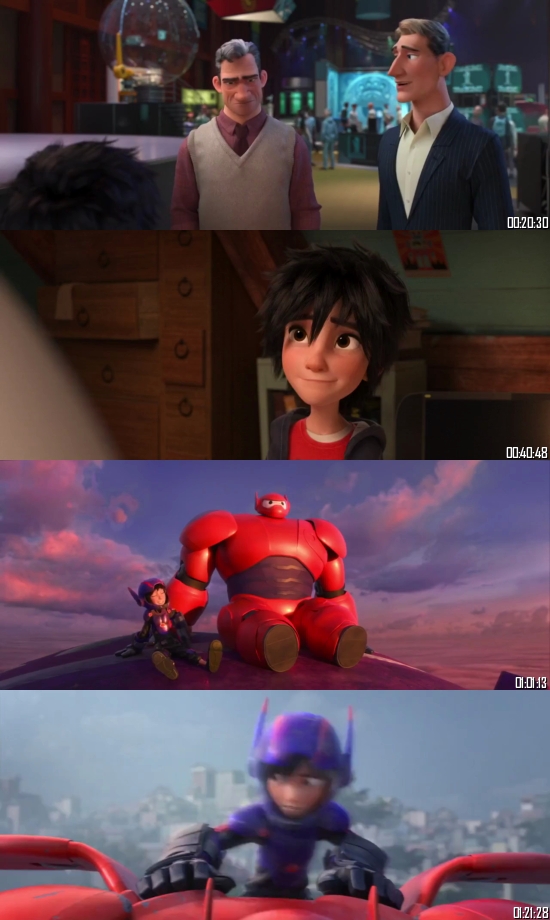 Big Hero 6 (2014) WEB-DL 720p 480p Dual Audio Hindi English Full Movie Download