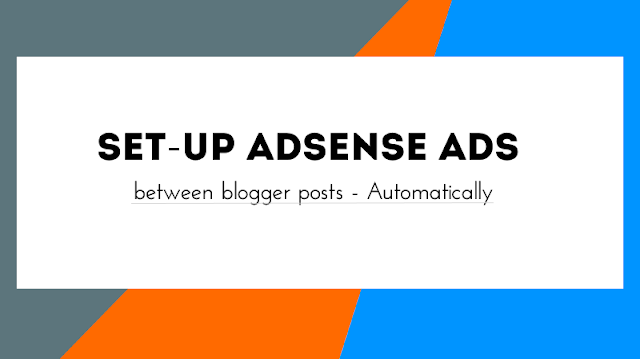 Add Adsesne between blogger posts auto