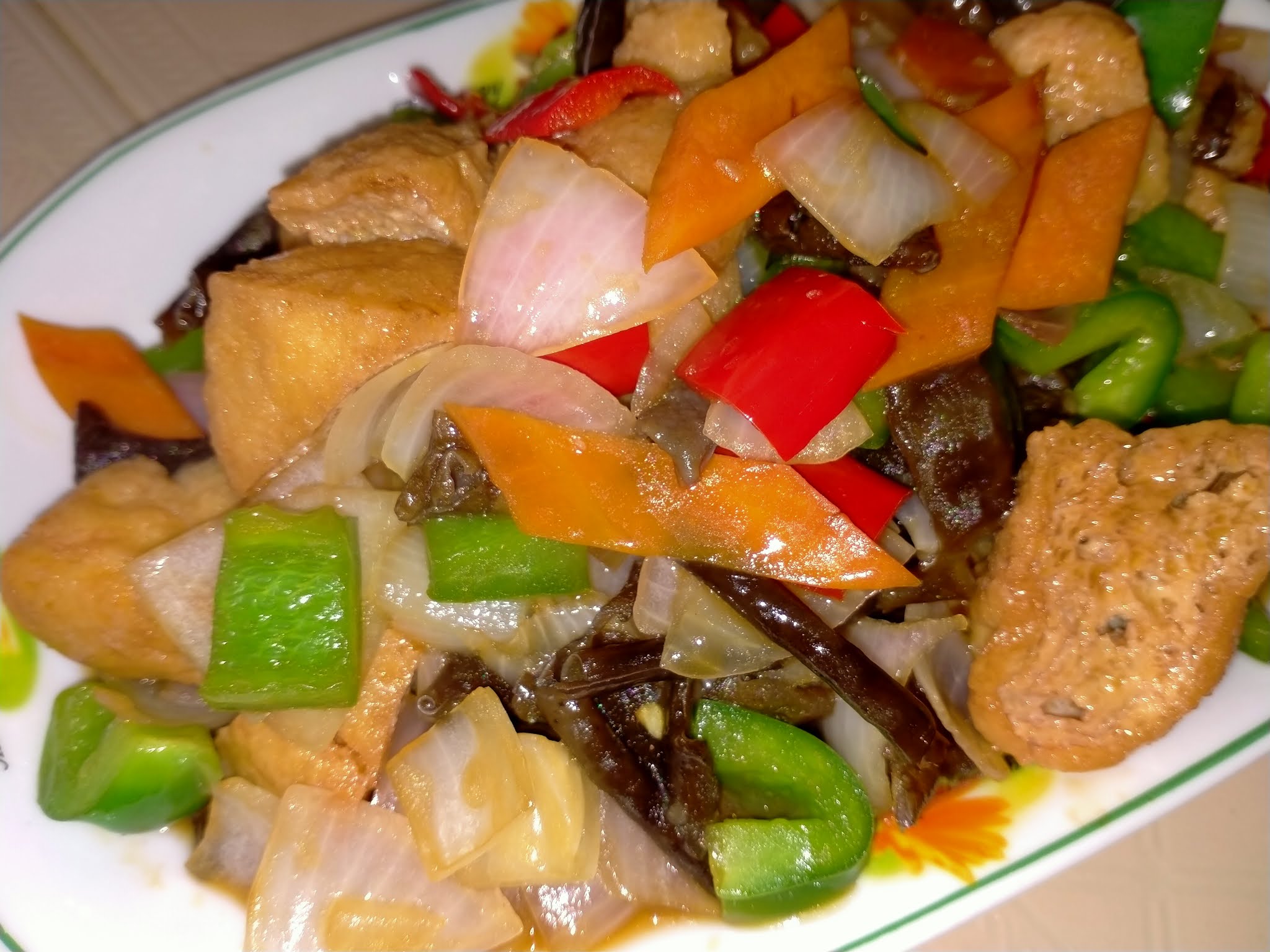 Cooking Pleasure COLOURFUL STIR FRY TOFU PUFFS