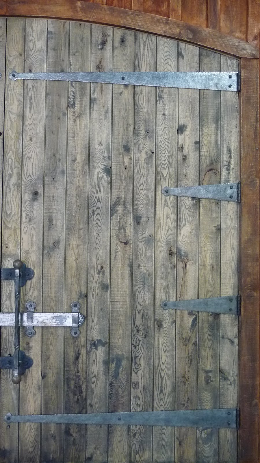 Living Iron Barn Door Hinges
