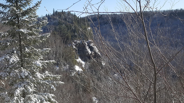 Vue à partir du sommet Condor-Est