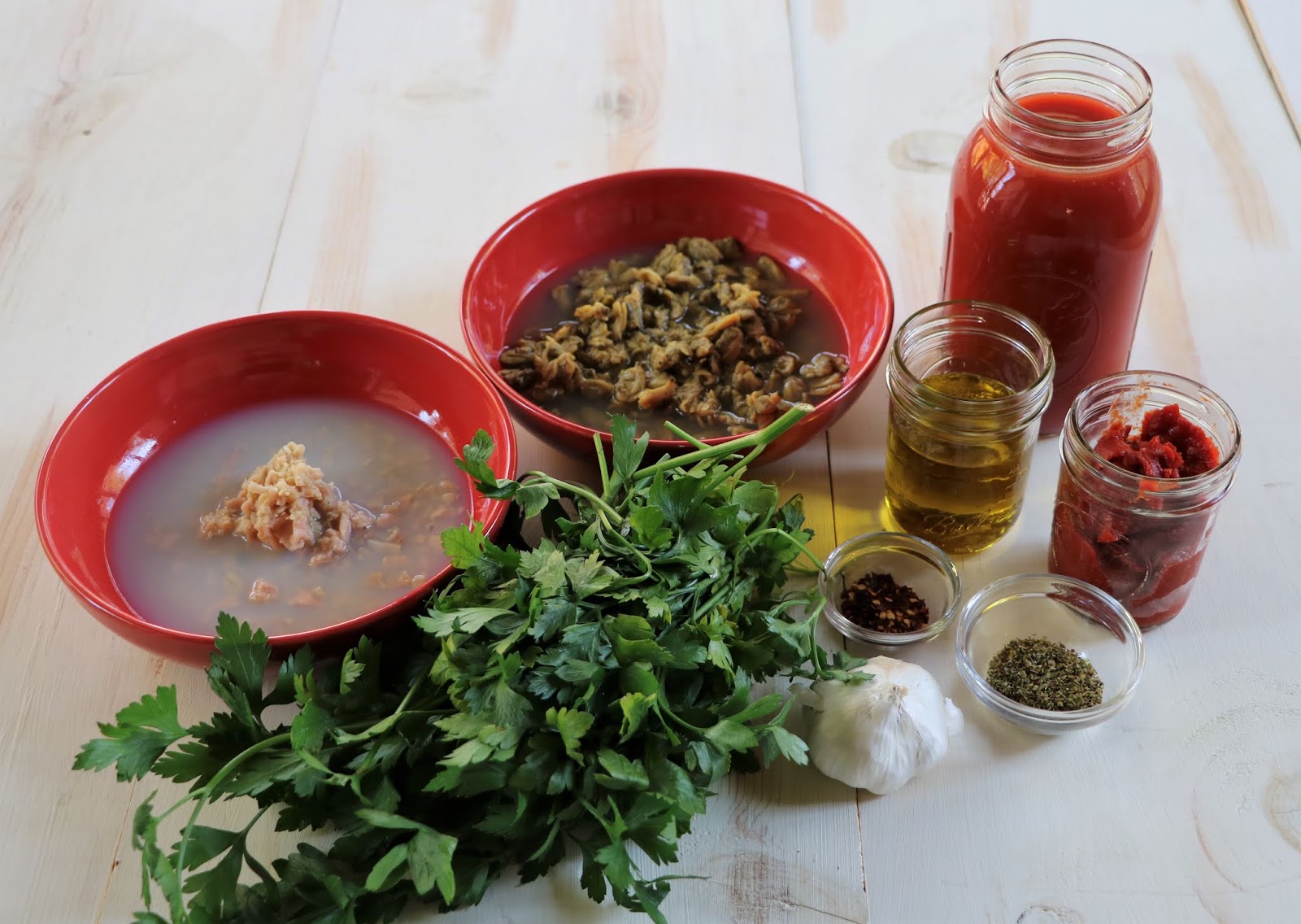 Yates Yummies Ruby Red Clam Sauce