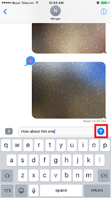 Invisible Ink message on iMessage is a new feature introduced on iOS 10. It allows you to hide a message and photo