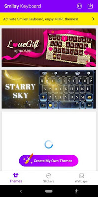 افضل 7 تطبيقات للرموز التعبيرية Emoji لأجهزة Android و iOS صورة من تطبيق FunType Smiley Keyboard