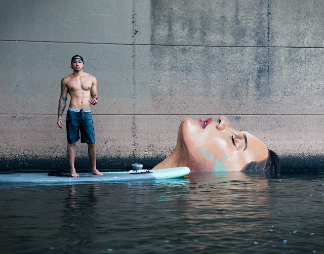 Sean Yoro aka Yula is back in Hawaii where he grabbed his board and went exploring to find another aquatic wall.