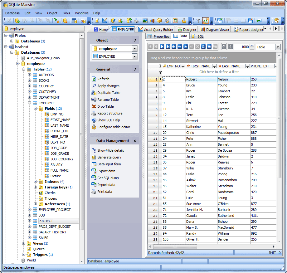 SQLite Maestro Professional v21.5.0.1 Full