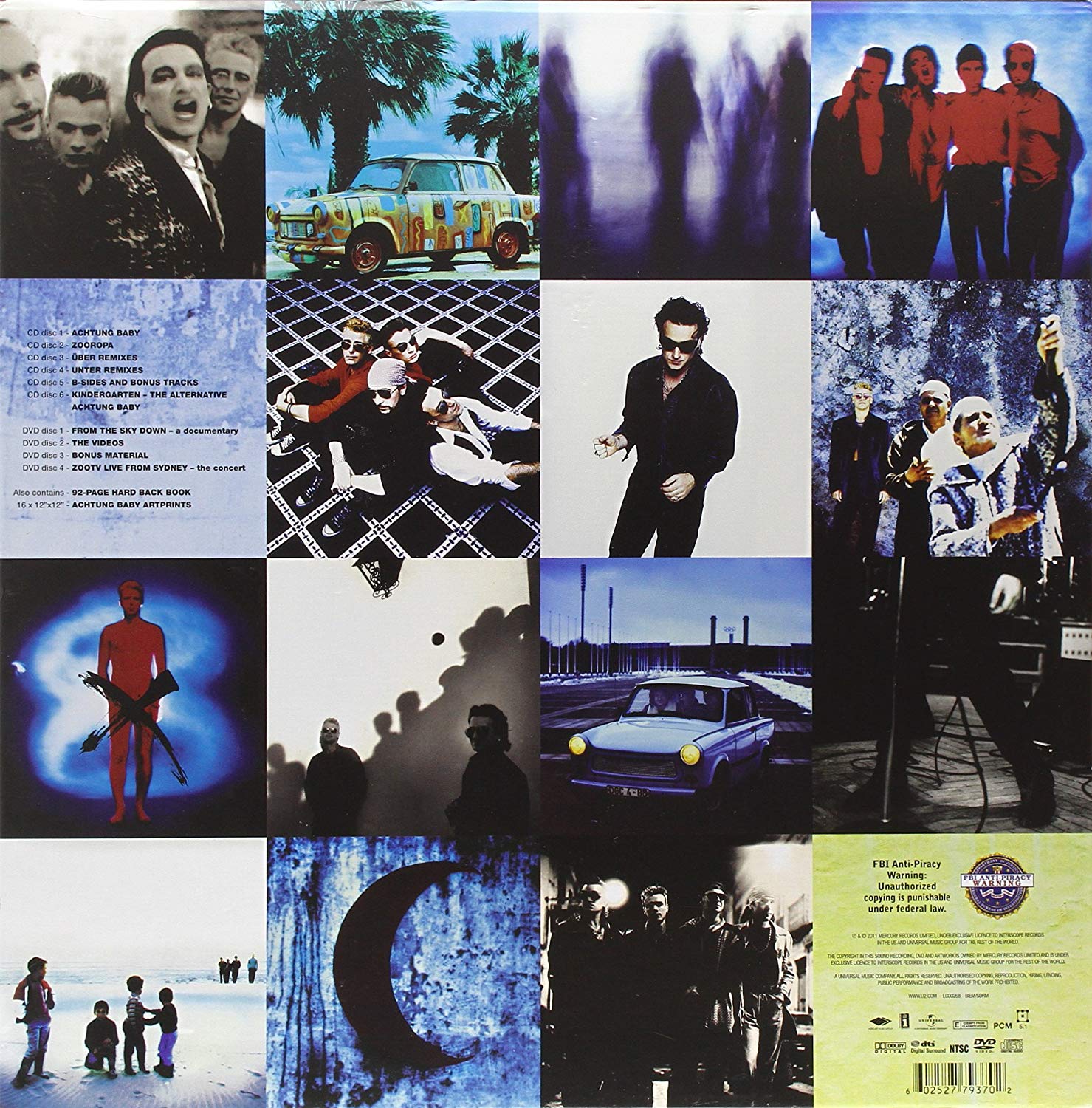 Classic Rock Covers Database: U2 - Achtung Baby (1991)