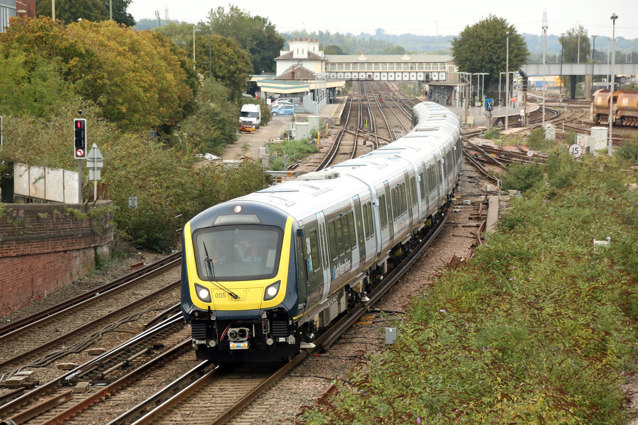 47s and other classic power at southampton class 701 arterio testing