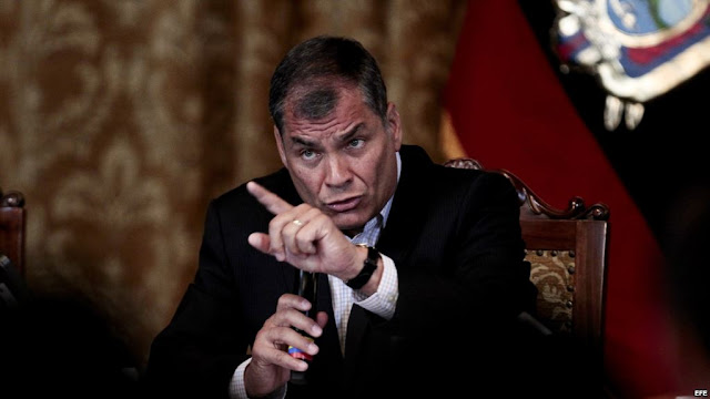 Editorial de Jaime Durán Barba: "Rafael Correa y la desmesura" Rafael Correa autoritario