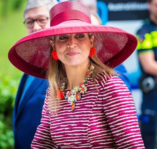 Queen Maxima attended a event for young people in Utrecht