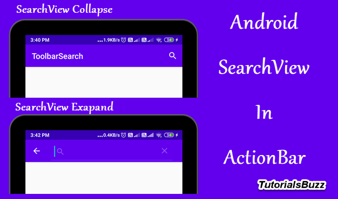 TutorialsBuzz: Android Adding SearchView To ActionBar
