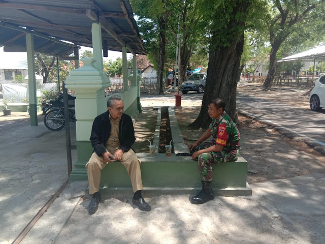 Tampak Keakraban Babinsa Tunggul Bersama Appem Desa Tampak Keakraban Babinsa Tunggul Bersama Appem Desa