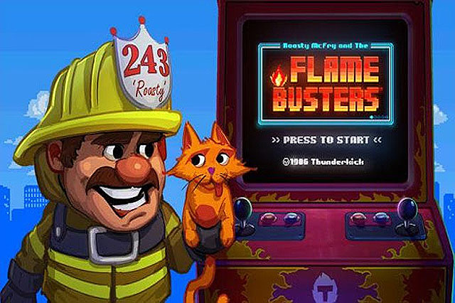 Ulasan Slot Flame Busters (Thunderkick)