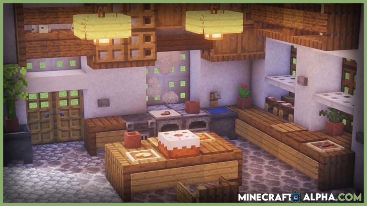 Hướng dẫn cách cách trang trí phòng bếp trong minecraft đầy sáng tạo và tuyệt đẹp nhất