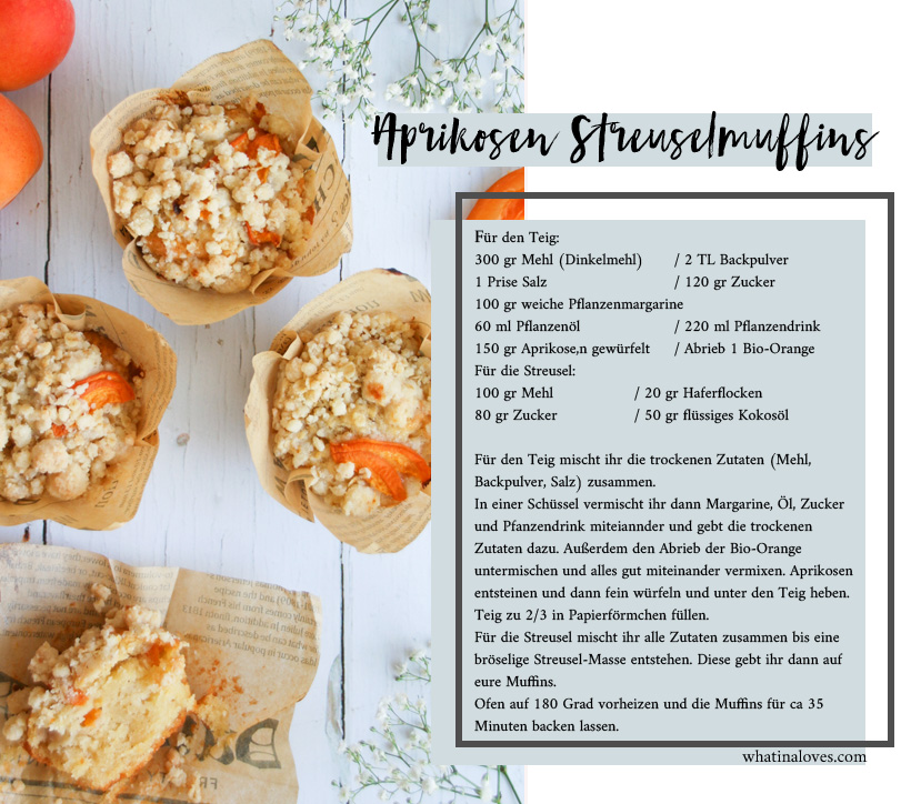 Aprikosen-Streusel Muffins Aprikosen-Streusel Muffins