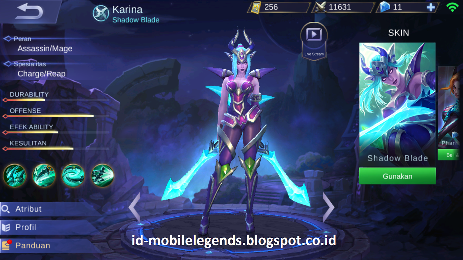 Karina Mobile Legends Wallpaper Hd