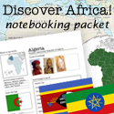 Discover Africa Notebooking Packet!