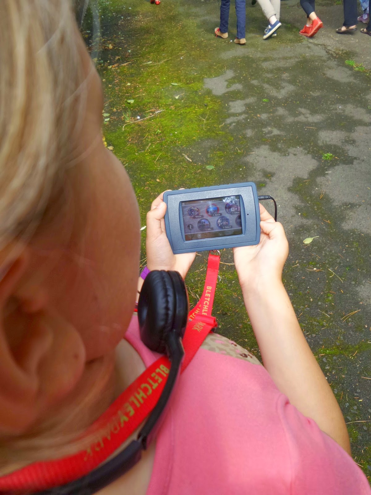 Top Ender on the iPod Touch Multimedia guide at Bletchley Park