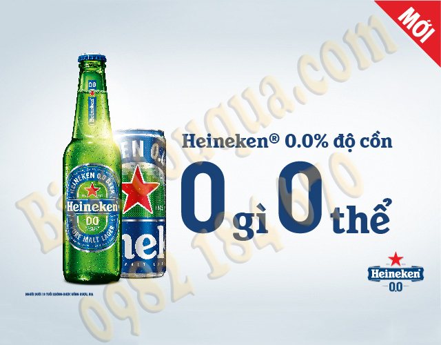 Bia Heineken 0.0 độ cồn - Không gì là không thể
