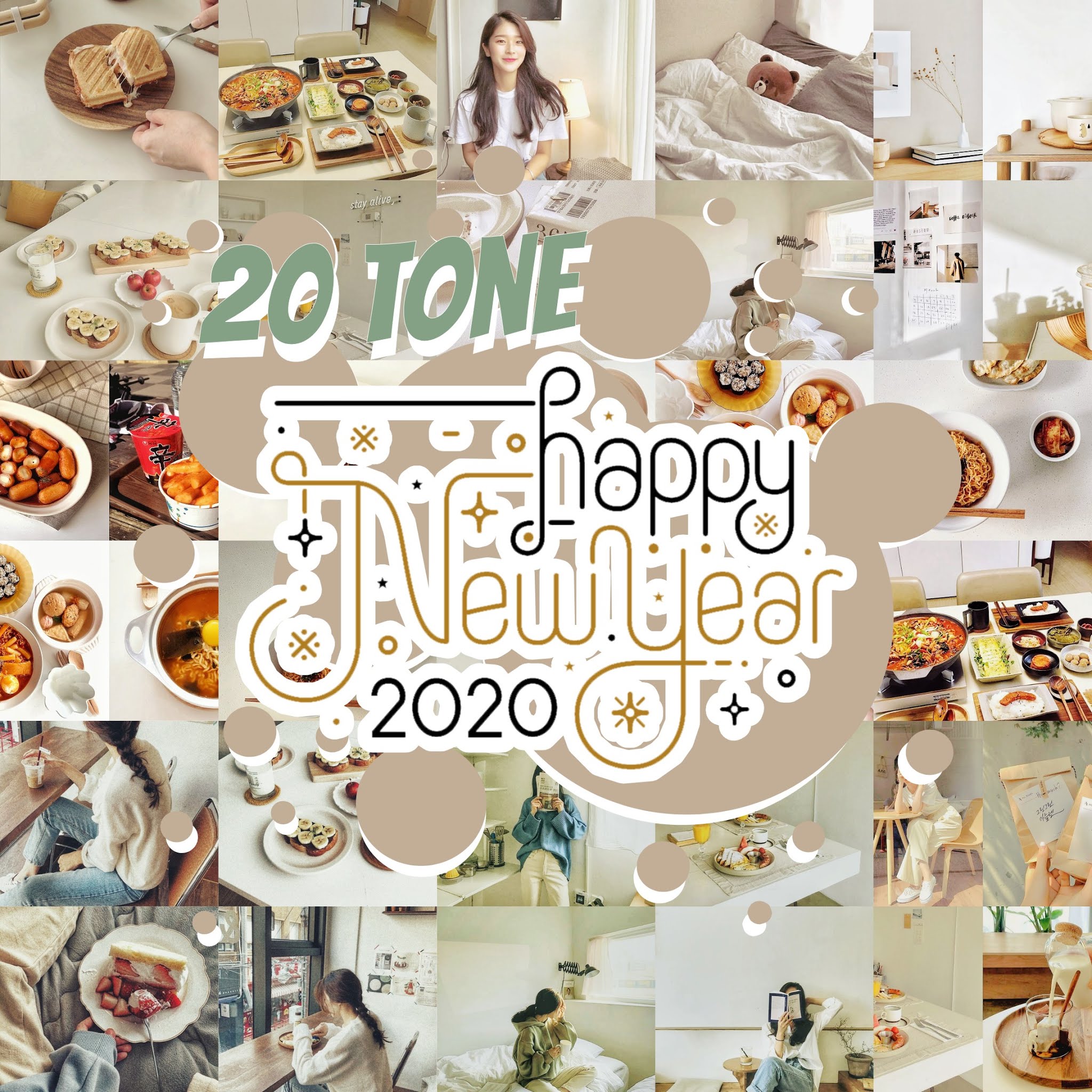 New Year 20 โทนห้ามพลาด ต้อนรับปี 2020 | Snapseed QR
