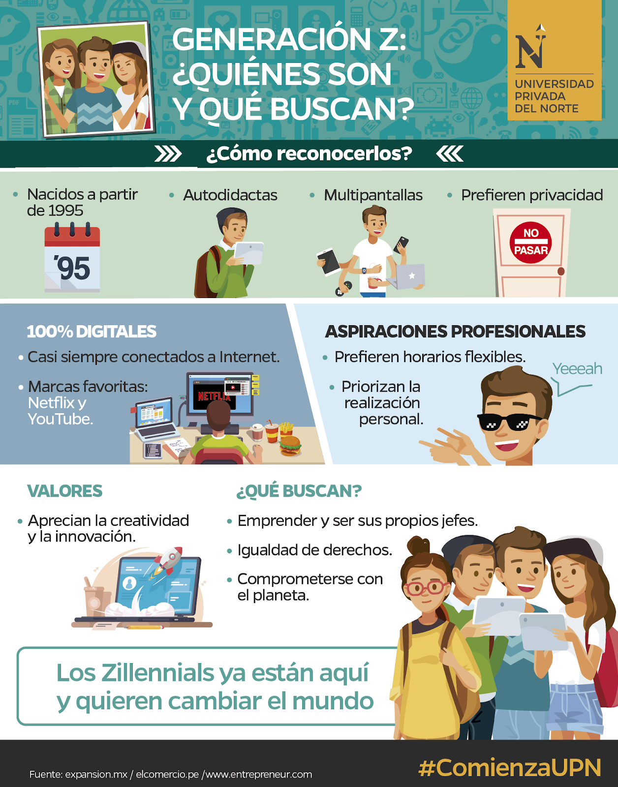 purpura GENERACIÓN Z