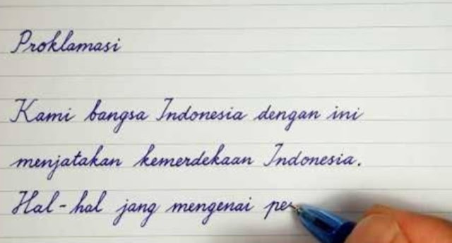 Ternyata Belajar Menulis Huruf Tegak Bersambung Punya Beberapa Manfaat Ini Shalys Chan