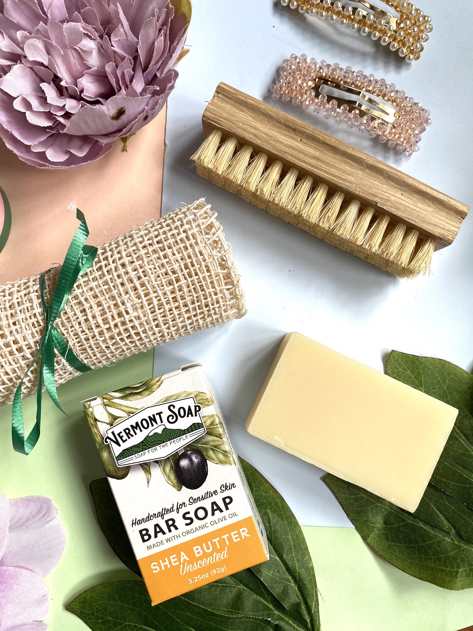 LIVE IN THE LIGHT BATH ACCESSORIES GIFT SET JUELOOK