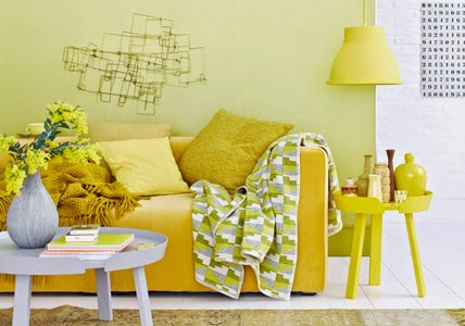 Fotos de salas en color amarillo - Salas con estilo