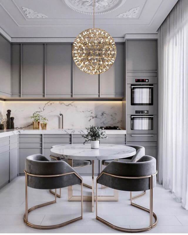 Porqué elegir una mesa redonda para la cocina | Decoración