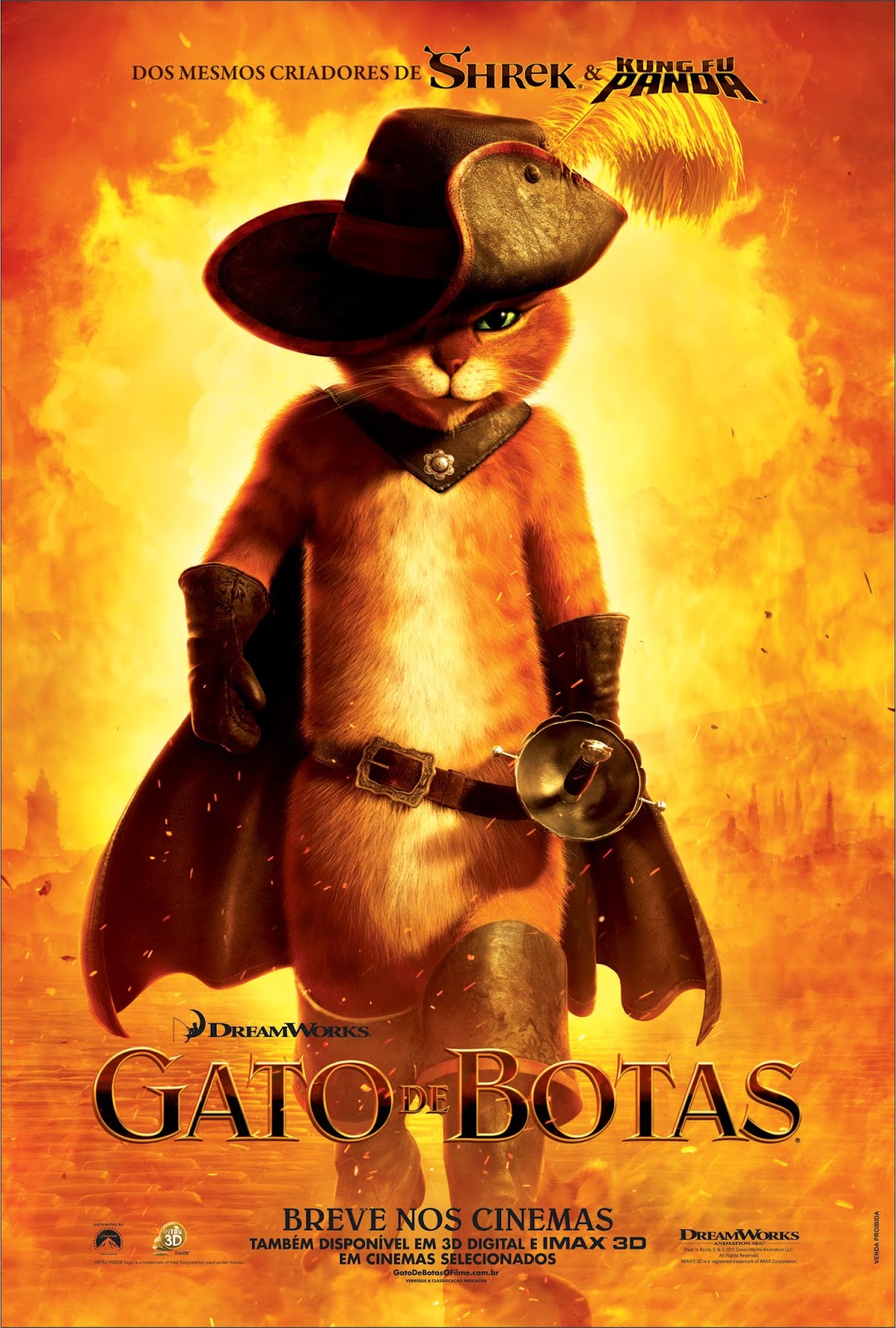 Gato de Botas 3D CINEMA Gato de Botas 3D CINEMA