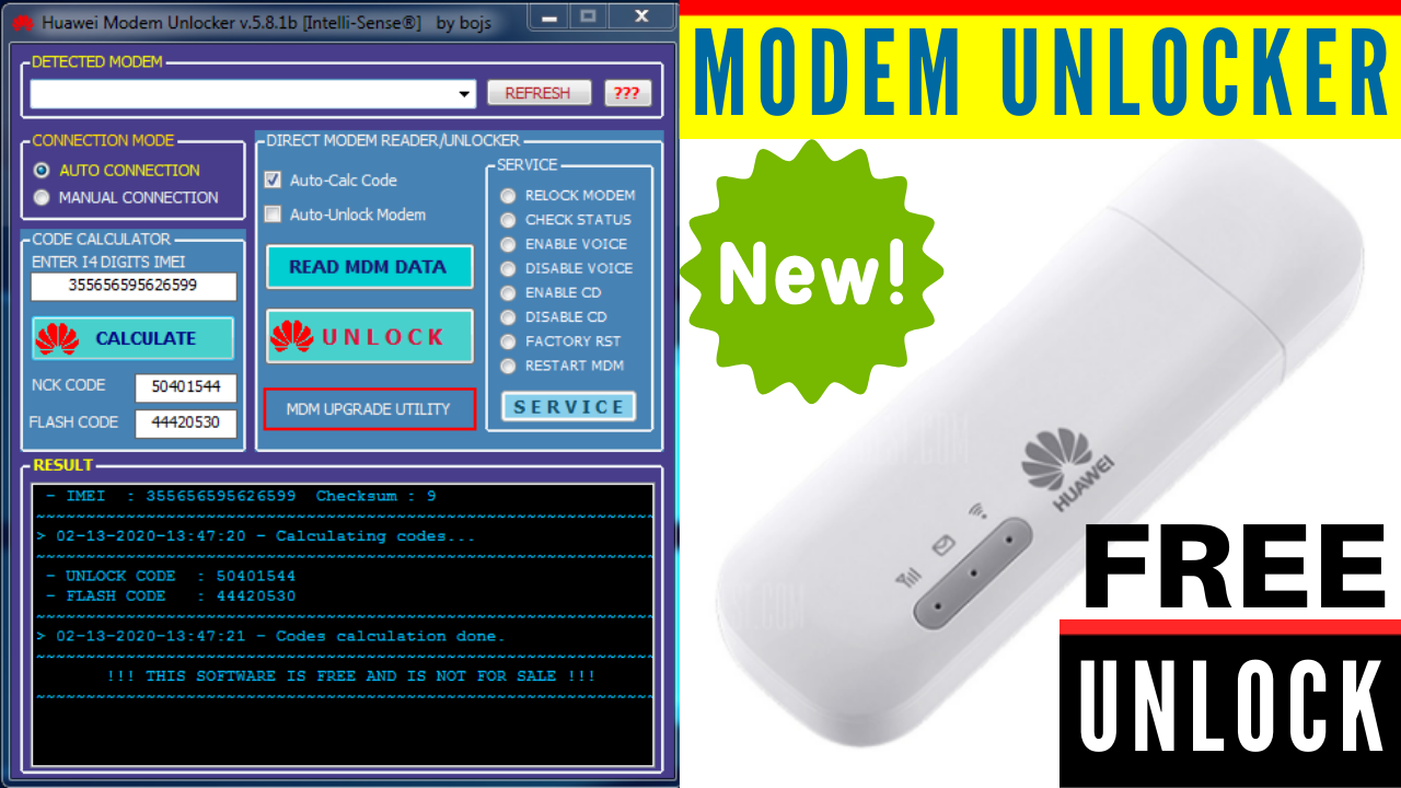 download huawei modem code writer