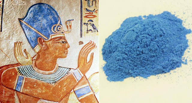 El Azul Egipcio: Un Antiguo Pigmento Fluorescente Capaz De Detectar Huellas Dactilares 1