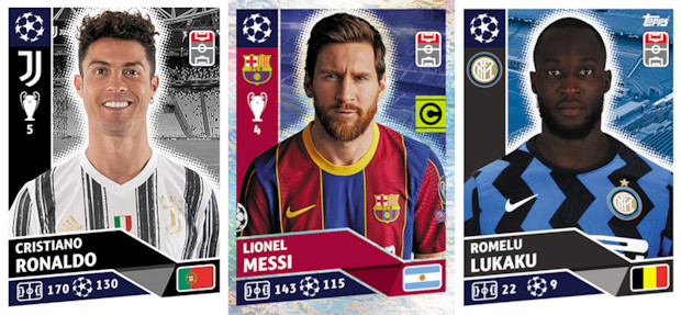 Luis Alberto Topps Champions League 2020/21 Sticker LAZ14 