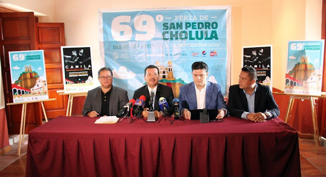 Presentan la edición 69 de la Feria de San Pedro Cholula