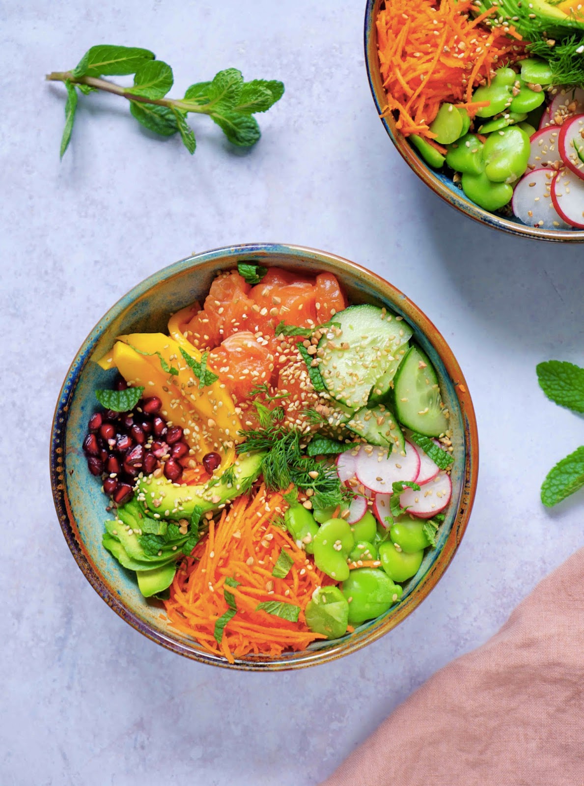 Poke bowl au saumon On dine chez Nanou Poke bowl au saumon On dine chez Nanou