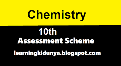 10th Chemistry  Assessment scheme 2020