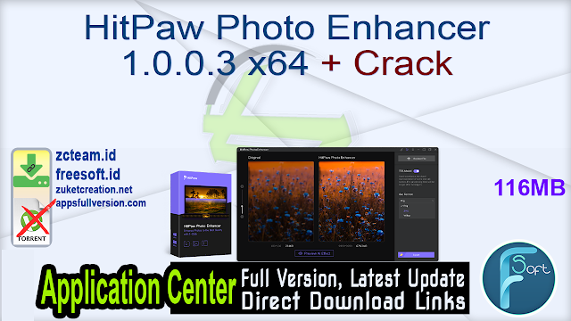 HitPaw Photo Enhancer 1.0.0.3 x64 + Crack_ ZcTeam.id