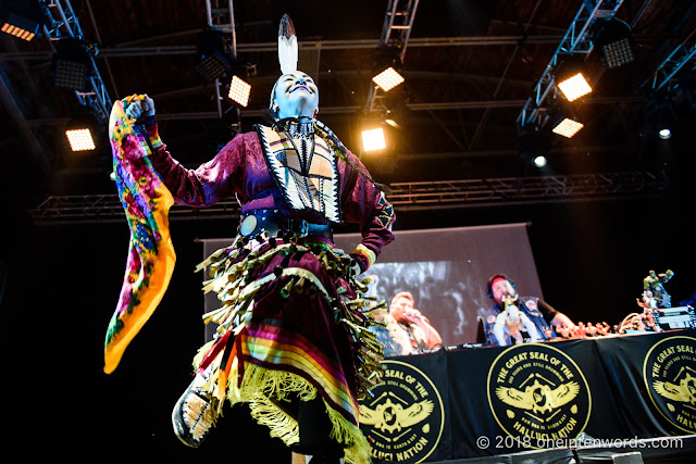 A Tribe Called Red at Hillside 2018 on July 15, 2018 Photo by John Ordean at One In Ten Words oneintenwords.com toronto indie alternative live music blog concert photography pictures photos