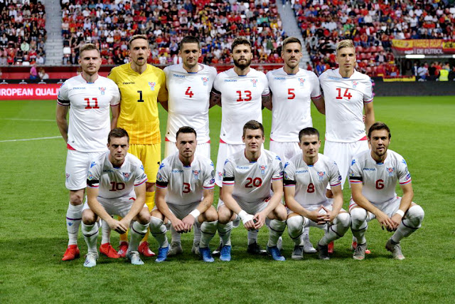 SELECCIÓN DE ISLAS FEROE 08/09/2019 contra Selección de España
