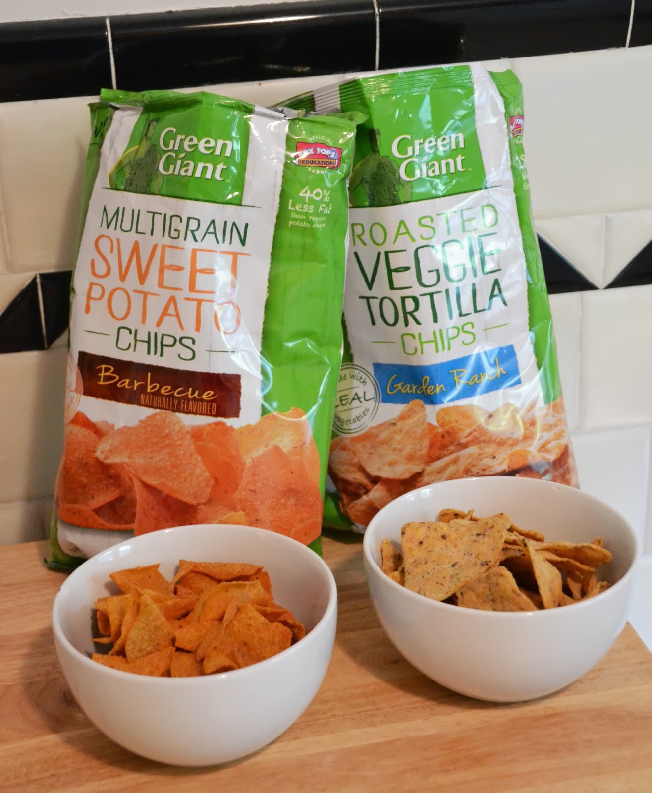 Much Ado About Somethin Green Giant Veggie Snack Chips Review YUM