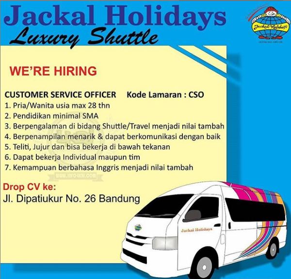 Lowongan Kerja Customer Service di Bandung