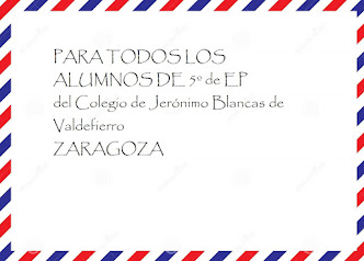 CORRESPONDENCIA ESCOLAR