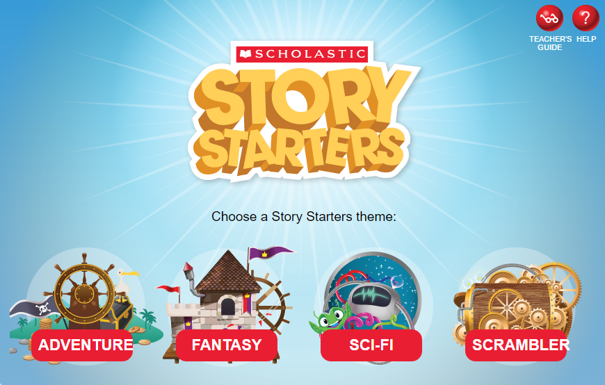 Fab Find Friday: Scholastic Story Starters