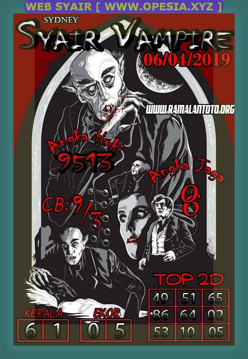 Kode syair sdy Sabtu 6 April 2019 GOsyair SEDIA KODE