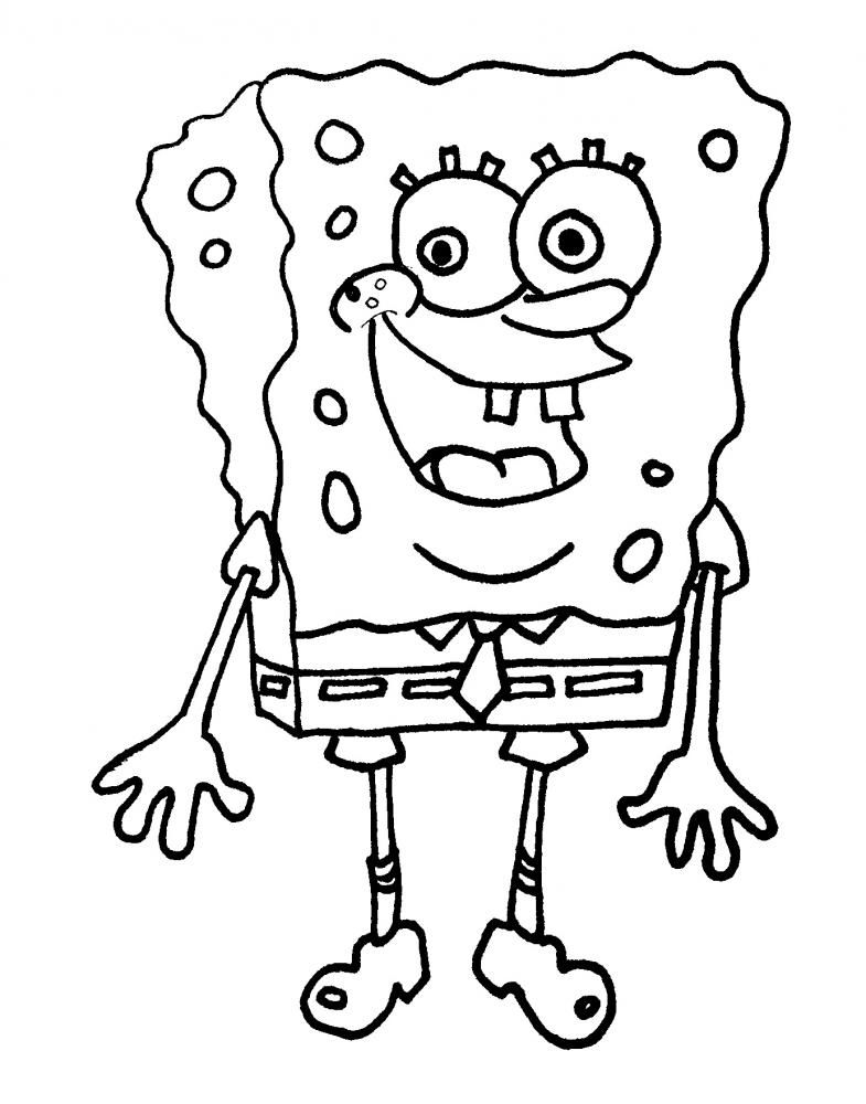 12 funny SpongeBob coloring pages | Free printable