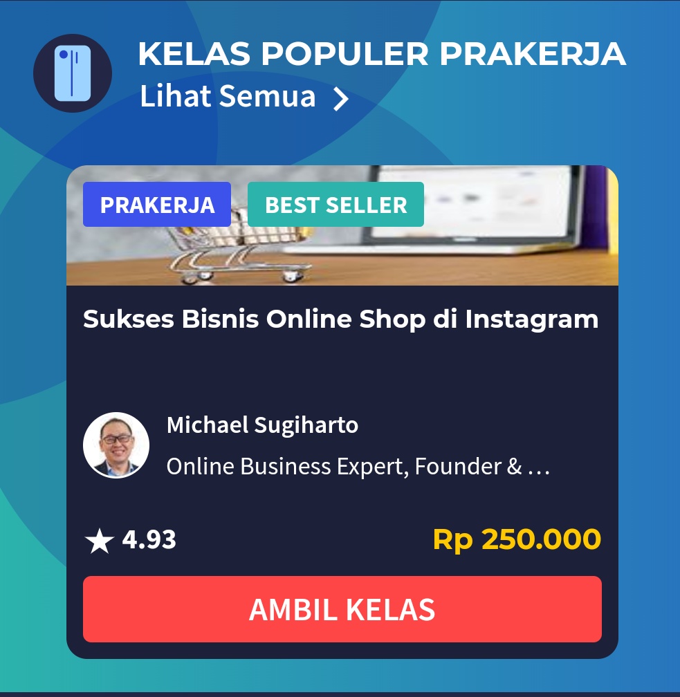 Cara Membeli Pelatihan Skill Academy Prakerja Via Bukalapak Majalahkece Id