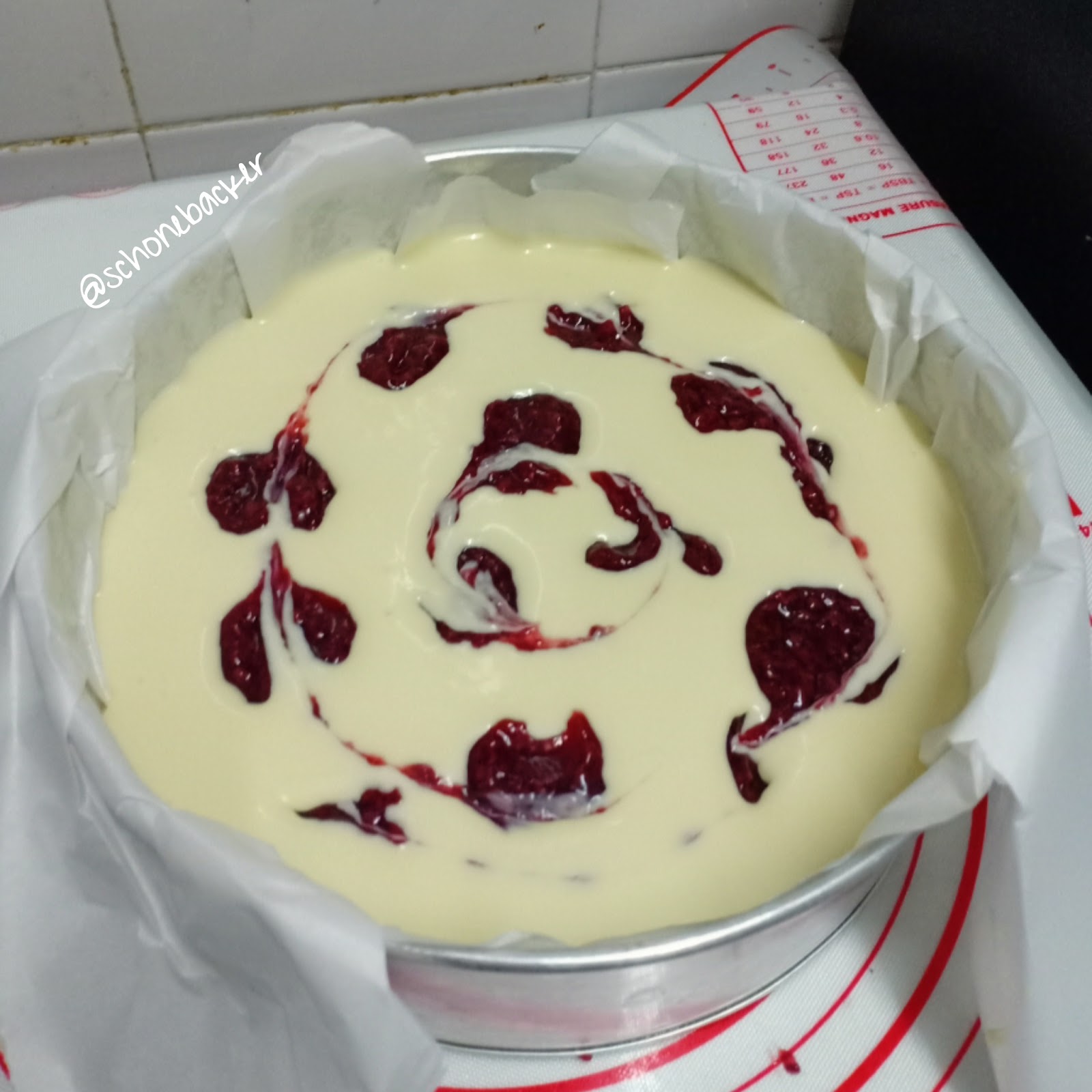 Raspberry Basque Burnt Cheesecake