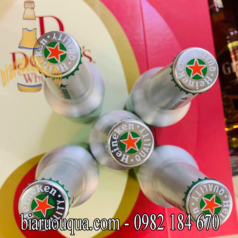 Bia Heineken Chai Nhôm 330Ml 5% Cao Cấp Hà Lan